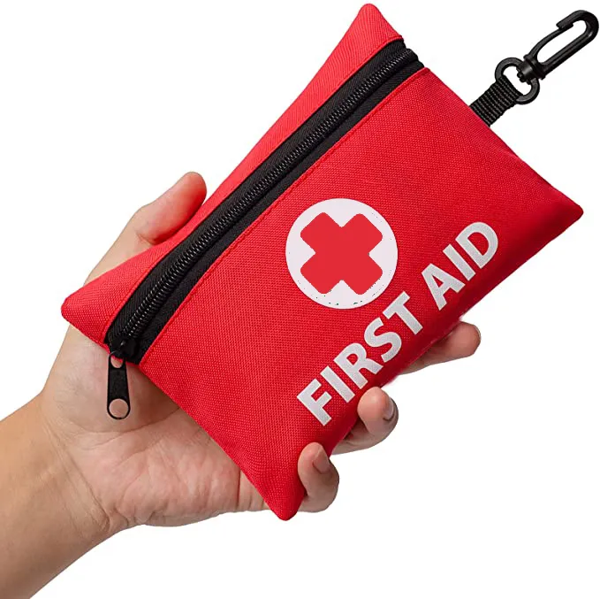 Ori-power Promotion Mini First Aid Kit Waterproof Hiking Vehicle Outdoor Red First Aid Bag