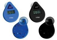 Temporizador de Cuenta regresiva a prueba de agua IPX4 de 5 minutos digital personalizado, temporizador de ventosa de goma para cocina y ducha, apariencia común