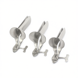 เครื่องมือแพทย์นรีเวชแบบใช้มือ ผลิตจากสแตนเลส คุณภาพ A+ พร้อมที่หนีบโลหะ  รับผลิตตามแบบ  พร้อมสกรีนโลโก้  ขายดี - Product Image 1