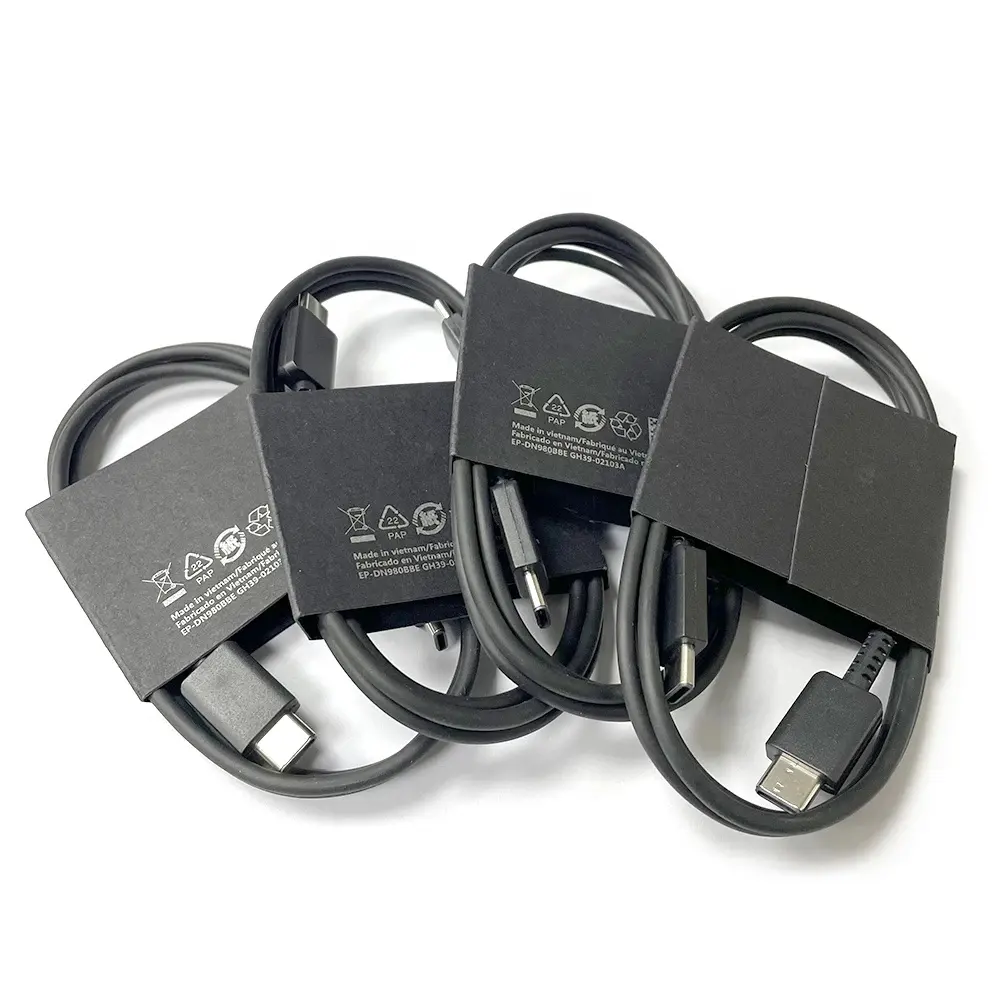Original USB Typ C Kabel 25W 45W Ladekabel Typ C bis Typ C Kabel Schnell ladekabel für Samsung S20 S21