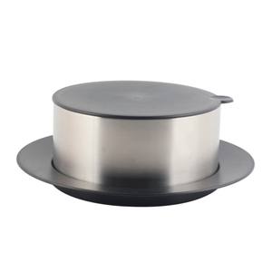 304 acier inoxydable Double couche Mini Thermoserver 1L métal serveur poli pour les occasions de fête - Product Image 4