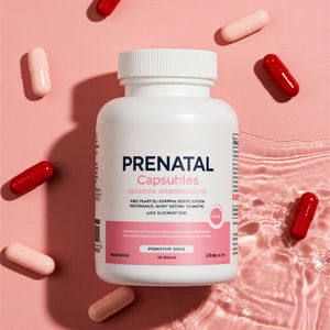 OEM kapsul Vitamin esensial <span class=keywords><strong>Prenatal</strong></span> untuk kapsul Multivitamin ibu & perkembangan bayi kehamilan - Product Image 3