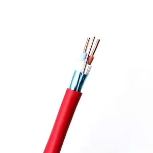 Na venda LPCB 0.6mm 0.7 0.8mm 2c 3c 4c tipos de cabo de fio elétrico resistentes ao fogo para o interruptor de imprensa