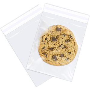 Clear Plastic Zipper <b>Bags</b> 4 X 6 Inches Resealable For Bakery Treats Jewelry Photos Storage 1000 Count - Product Image 1