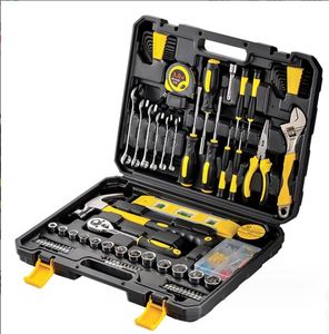 Venta Directa de Fábrica: Juego de Herramientas Multifunción Portátil de 108 Piezas para Telegrafía, Kit de Alicates de Uso Diario, Juego de Herramientas para Reparación de Automóviles, Cinta Métrica y Martillo - Product Image 3