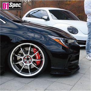 Disco de freno roto de alto rendimiento de 355 mm, color rojo melocotón, para sedanes deportivos Honda Civic, kit de pinzas de freno de 4 pistones. - Product Image 3