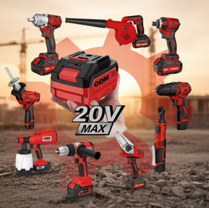 Kit Combo 15 Utensili <span class=keywords><strong>a</strong></span> Impatto al Litio 18V e Set Trapano Avvitatore <span class=keywords><strong>a</strong></span> Percussione Ricaricabile Senza Fili 20V - Product Image 2