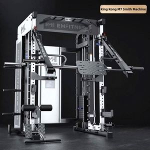 Wholesale Gym Multi Smith Machine/Power Rack/Cable Crossover Multi-Function Trainer Durable <b>ABS</b> Engineering Plastic Steel - Product Image 2