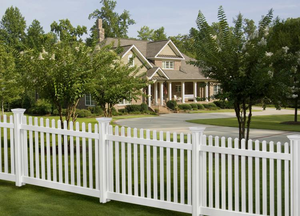 Anti UV Low Maintenance PVC White Fence Decorative <strong>Plastic</strong> Vinyl Picket Fence Panels Composite Fence - Product Image 5