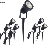 Lumière de jardin à faible tension Alison IP65 12V 6W/9W LED pour allée extérieure