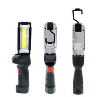 Lampe de travail COB Portable Rechargeable avec aimant, torche avec LED 2019 Rechargeable pour mécaniciens électriques