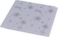 Panneau de plafond PVC à rainures et languettes haute brillance, largeur 25 cm