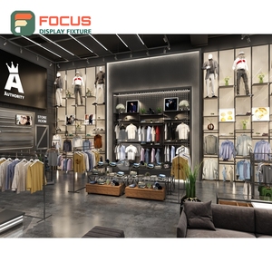 Servicio de Diseño de Exhibidores de Materiales Mixtos para Tiendas Boutique Contemporáneas, Exhibidores para Tiendas de Ropa - Product Image 2