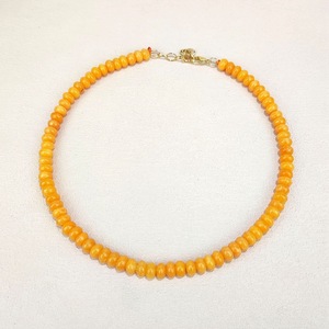 Collana girocollo da donna con perle di giada e cristalli a forma di abaco, in pietre semipreziose colorate, idea regalo - Product Image 5