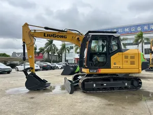 Excavatrice sur chenilles d'occasion Liugong 911F, 10 tonnes, 11 tonnes, pelle hydraulique, équipement de construction compact - Product Image 1