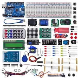 <span class=keywords><strong>Kit</strong></span> de démarrage RFID pour <span class=keywords><strong>Arduino</strong></span> pour R3 Version officielle ATMEGA328P Version améliorée RFID Suite d'apprentissage avec boîte de composants - Product Image 3