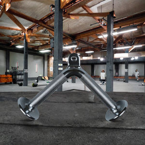 Agarradera en Forma de V para Máquina de Remo, de Acero, para Entrenamiento de Fuerza en Gimnasio, con Recubrimiento Electrolítico - Product Image 2
