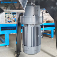 Broyeur vertical de plastique, granulateur de type vertical, robuste, industriel, certifié CE pour le recyclage des déchets plastiques