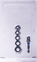 Extracteur de boulons industriel 6 pièces 3/8" finition sablée Marque Yunhanhui Garantie 1 an Fabriqué à Shanghai ODM/OEM