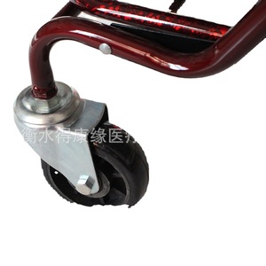 Hengshui Dekangyuan Foldable <b>Walker</b> With Basket And Seat For <b>Elderly</b> Mobility Aid Model 18-1-15 - Product Image 5