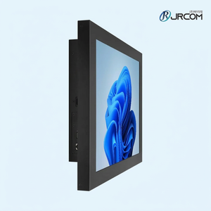PC industriel JRCOM 21,5 pouces avec écran tactile résistif, processeur Intel I5-4300U, 4 Go de RAM, 128 Go de stockage, support mural VESA – En stock - Product Image 1