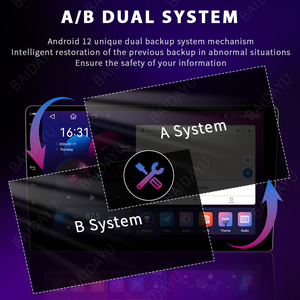 Phổ 9-inch Android đài phát thanh xe Carplay GPS navigation 6 + 128GB lưu trữ 2DIN IPS Bảng điều khiển gắn kết 6 + 128GB lưu trữ xe hơi Stereo - Product Image 3