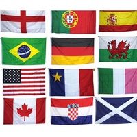 Drapeau de la Tunisie en polyester à impression numérique, écologique, style fanion, 90x150cm, avec deux œillets, pour clubs sportifs - Vente en gros, promotion exceptionnelle