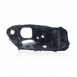 Carcasa Trasera de Faro para BMW Serie 5 F10 2014 2017, Cubierta de Lámpara de Plástico Negro - Product Image 1