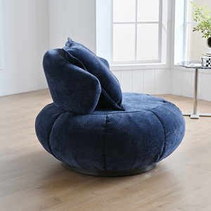 Nouveau design créatif Canapé rotatif confortable pour paresseux Canapé de loisir pour le salon Canapé simple citrouille pour le salon - Product Image 5