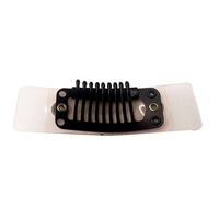 Clips adhésifs double face en PU pour extensions de cheveux sûres et invisibles