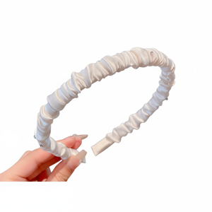 Fasce di moda da donna in raso con strass vendita calda accessori all'ingrosso - Product Image 2