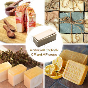 B0266 Nicole doublures <span class=keywords><strong>en</strong></span> silicone grandes et fines pour <span class=keywords><strong>savon</strong></span> avec boîte <span class=keywords><strong>en</strong></span> <span class=keywords><strong>bois</strong></span> moules à <span class=keywords><strong>savon</strong></span> <span class=keywords><strong>en</strong></span> pain de Silicone bricolage - Product Image 3