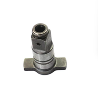 Boulon de verrouillage à bouton en acier allié usiné CNC sur mesure avec finition zinguée et filetage métrique