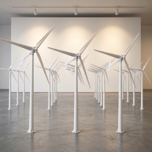 Générateurs éoliens commerciaux 200 kW à commande électrique, type horizontal, haute puissance de sortie 200 kW - Product Image 4