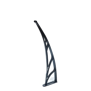 Outdoor Front Door <strong>Window</strong> <strong>Awning</strong> Patio Polycarbonate PC Cover Canopy <strong>Window</strong> <strong>Awning</strong> <strong>Plastic</strong> Black Bracket - Product Image 1
