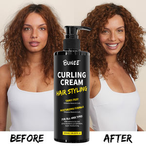 BUNEE <span class=keywords><strong>cheveux</strong></span> Curl définition crème coiffante bouclés revitalisant produits femme noire boucles rebondissantes rehausseur produits de coiffure - Product Image 2
