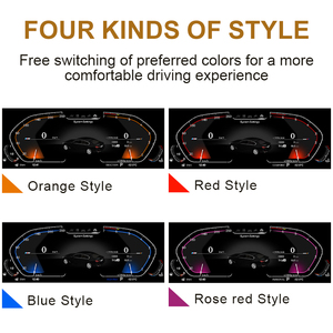 Panel de Instrumentos Digital LCD para Automóvil, Precio de Fábrica STWEI, Pantalla de 12.3 Pulgadas, Sistema Linux para BMW Serie 7 E65 E66 - Product Image 4