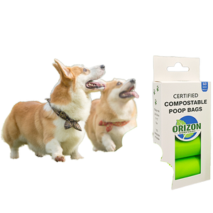 Bolsas Biodegradables para Excremento <span class=keywords><strong>ORIZON</strong></span>, Ecológicas, Compostables, a Prueba de Fugas, Súper Duraderas, con Aroma a Lavanda, Material PLA, Estilo Clásico - Product Image 1