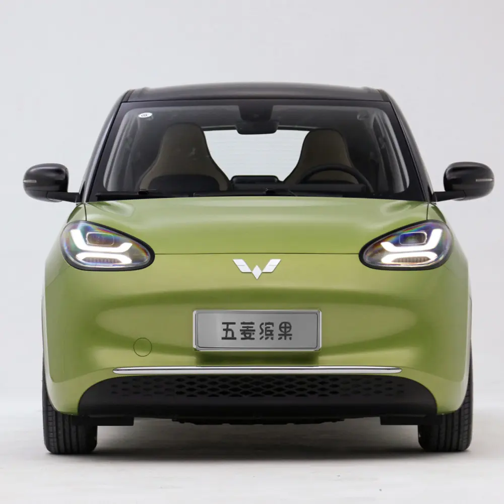 الأكثر مبيعاً سيارة كهربائية مستعملة بالطاقة الجديدة Wuling Binguo سيارة مدمجة 4 مقاعد