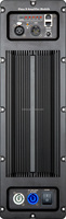 Module amplificateur de puissance mono en aluminium D2600 2600W avec connectivité XLR, audio haute résolution, pleine gamme 8 ohms, application éco-responsable