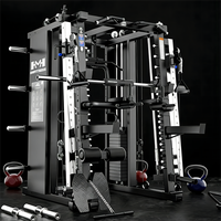 Machine d'entraînement complète multifonctionnelle pour salle de sport, équipement de fitness Smith, appareil de musculation en acier