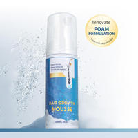 Mousse de croissance capillaire rapide Europe 60 ml, produit pour la pousse des cheveux, nourrissant le cuir chevelu