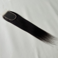 Envío Rápido, Cierre de Encaje Transparente, Cabello Sedoso de Alta Calidad, el Más Vendido en Salones de Belleza, Freestyle, Tramas a Juego, Reemplazo para la Pérdida de Cabello