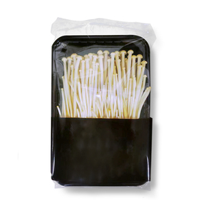 Caja de embalaje especial para Shiitake y Enoki con bandeja de plástico antivaho para el mercado mayorista - Product Image 3