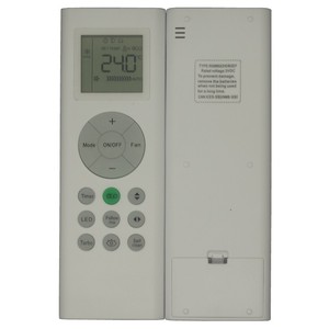 รีโมทคอนโทรลเครื่องปรับอากาศคริสตัลเพิร์ล เทียนหง RG66B32HBGEF รุ่นภาษาอังกฤษ ใช้ได้กับมีเดีย - Product Image 1