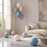 Ballons en latex pastel de 12 pouces pour les fêtes d'Halloween, la Saint-Valentin, les anniversaires, les baby showers, décoration d'articles pour les fêtes