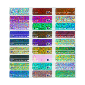 De código <span class=keywords><strong>QR</strong></span> de seguridad holográfica Anti-falsificación etiqueta etiquetas de embalaje - Product Image 5