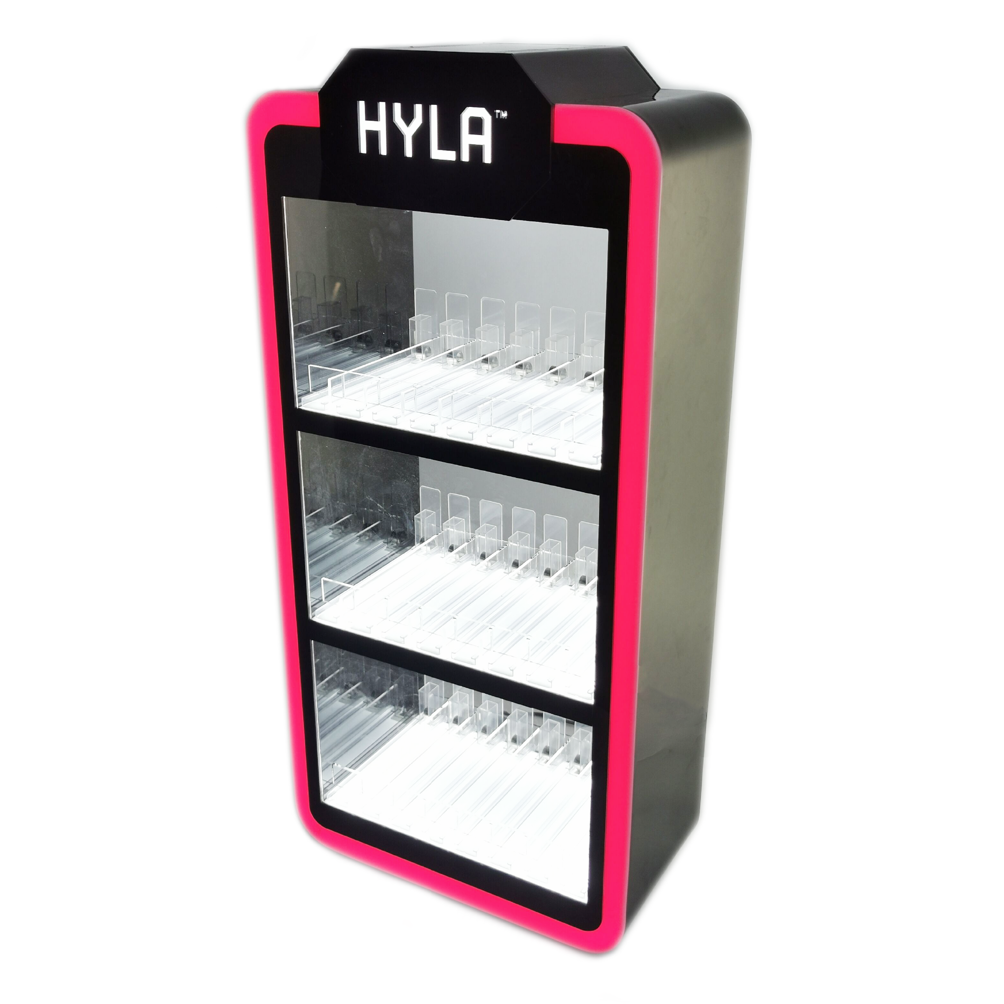 Customize Multilayer Electric Tobacco Grinder Display Racks Retail Smoke Shop Acrylic Display Cases Lockable Display Cabinet — view 4