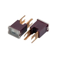 Sekring Mobil 32V Tipe Kotak Kaki Panjang Sekring Jantan 20 ~ 120 Amp