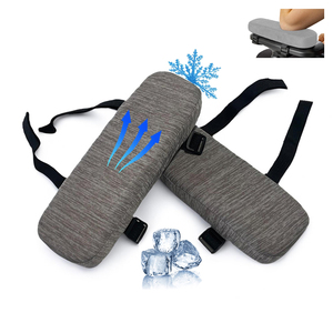 Almohadillas ergonómicas para Reposabrazos de espuma viscoelástica, técnica de punto, silla de ruedas, silla de oficina, escritorio, reposabrazos, almohada, silla para juegos - Product Image 1